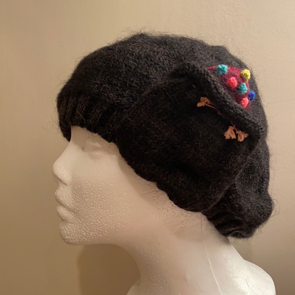 Mushroom knit hat from Japan